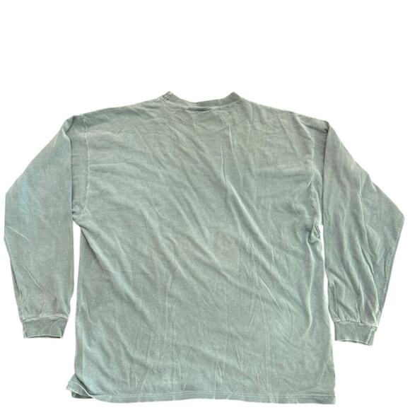 Santee Hvywt Men's Gray 100% Cotton Crew Neck Long Sleeves Sweatshirt Size XL - Picture 5 of 5